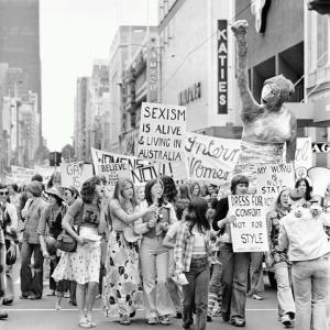 International Women's Day rally, 1970s